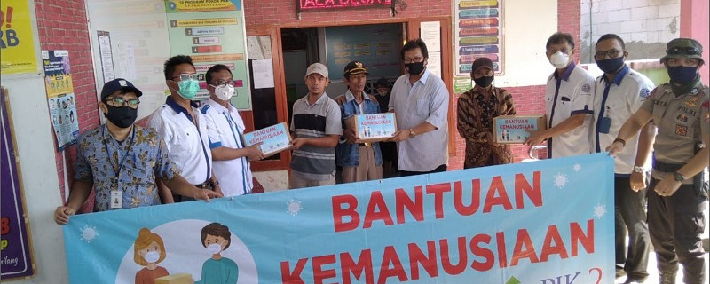 Pembagian Masker dan Paket Sembako Gratis untuk 7 Desa & Kelurahan di Sekitar PIK 2