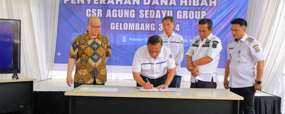 AGUNG SEDAYU GROUP HADIRKAN PERUBAHAN LEWAT PROGRAM BEDAH RUMAH DAN HIBAH DI WILAYAH KABUPATEN TANGERANG