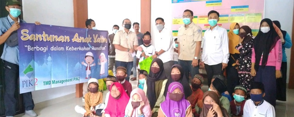 Santunan Panti Asuhan PIK 2