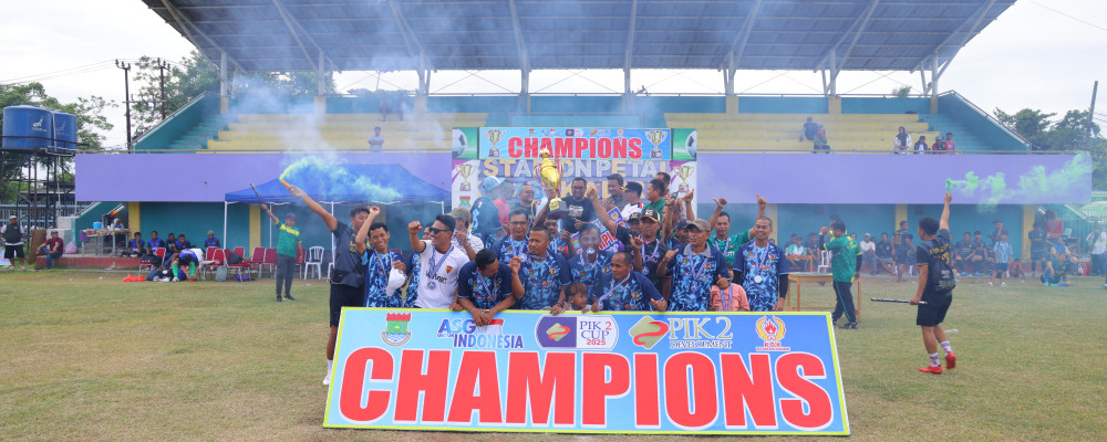 GRAND FINAL PIK2 CUP 2025 SEMANGAT PERSATUAN DAN LAHIRNYA JUARA
