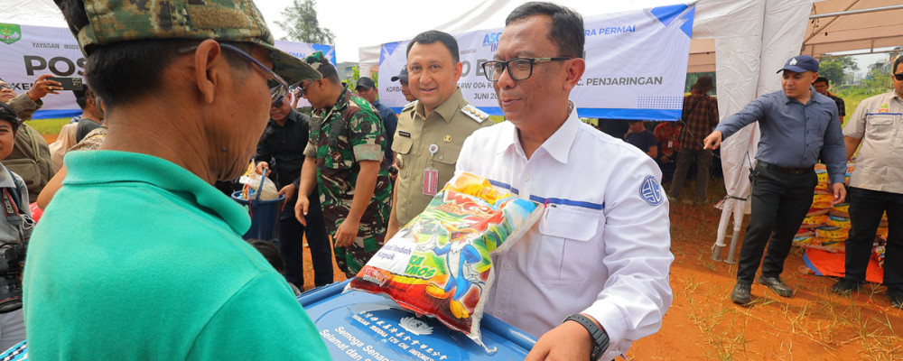 BANTUAN KEMANUSIAAN UNTUK KORBAN KEBAKARAN DI KAPUK MUARA