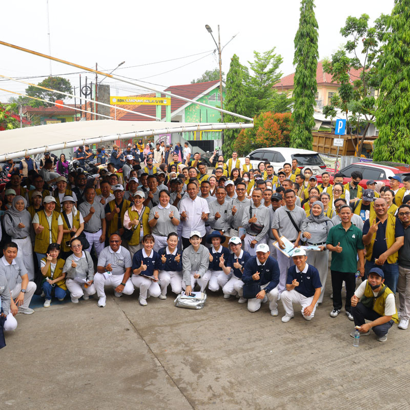 TZU CHI INDONESIA DAN AGUNG SEDAYU GROUP HADIR UNTUK WARGA TELUKNAGA