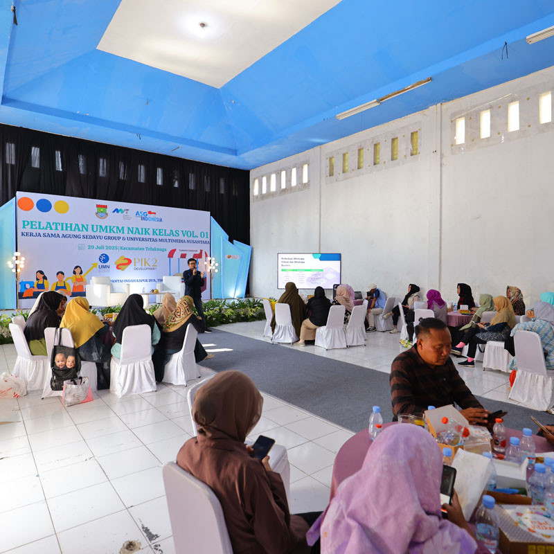 PIK2 DAN UMN LATIH UMKM PANTURA UNTUK NAIK KELAS