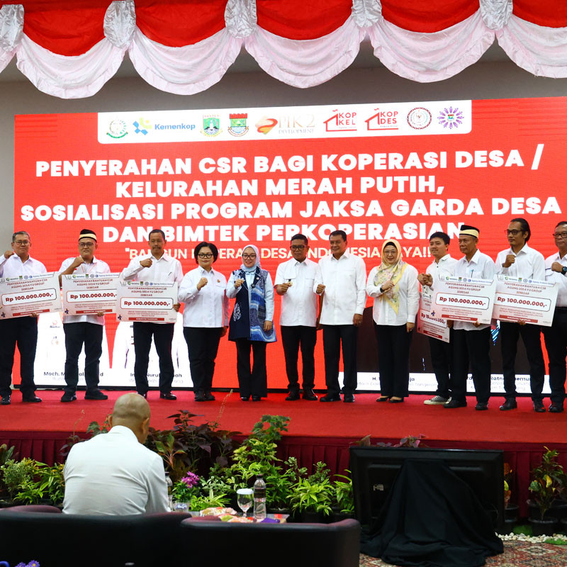 AGUNG SEDAYU GROUP SALURKAN DANA CSR TAHAP AKHIR SEBESAR RP 21,4 MILIAR
