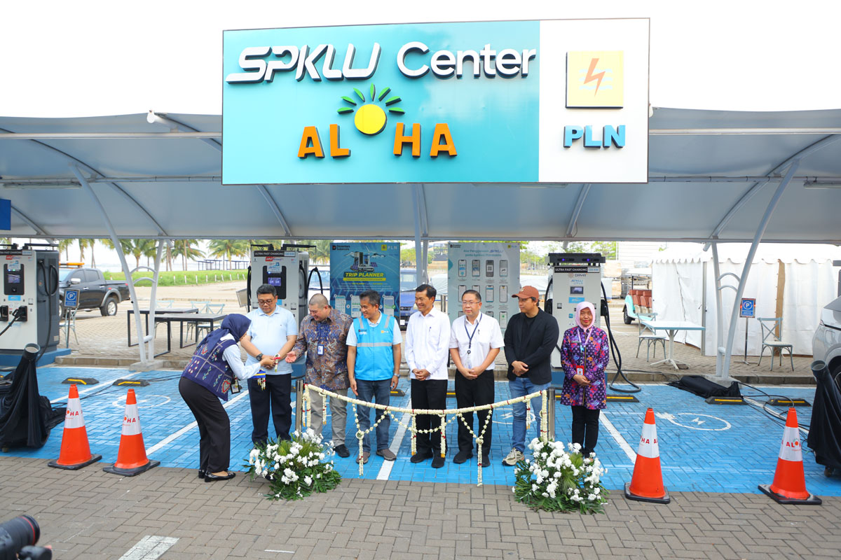 SPKLU CENTER HADIR DI ALOHA PIK 2, DORONG PENGALAMAN BARU PENGGUNA KENDARAAN LISTRIK DI BANTEN