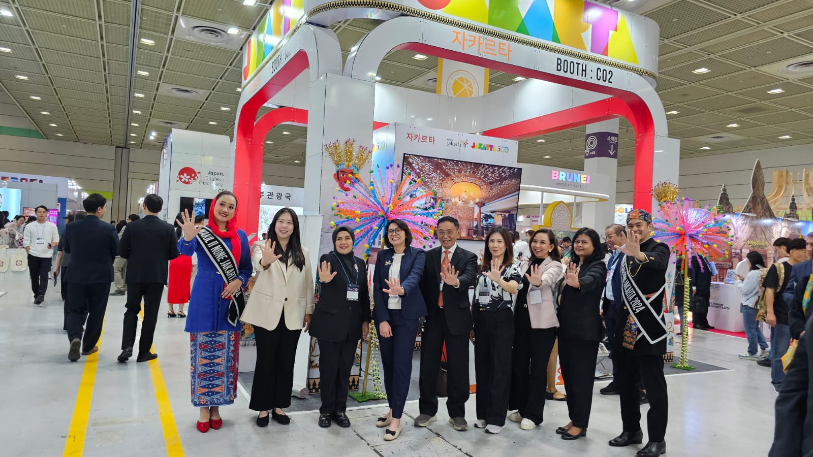 PIK TOURISM BOARD HADIR DI SEOUL INTERNATIONAL TRAVEL FAIR 2025