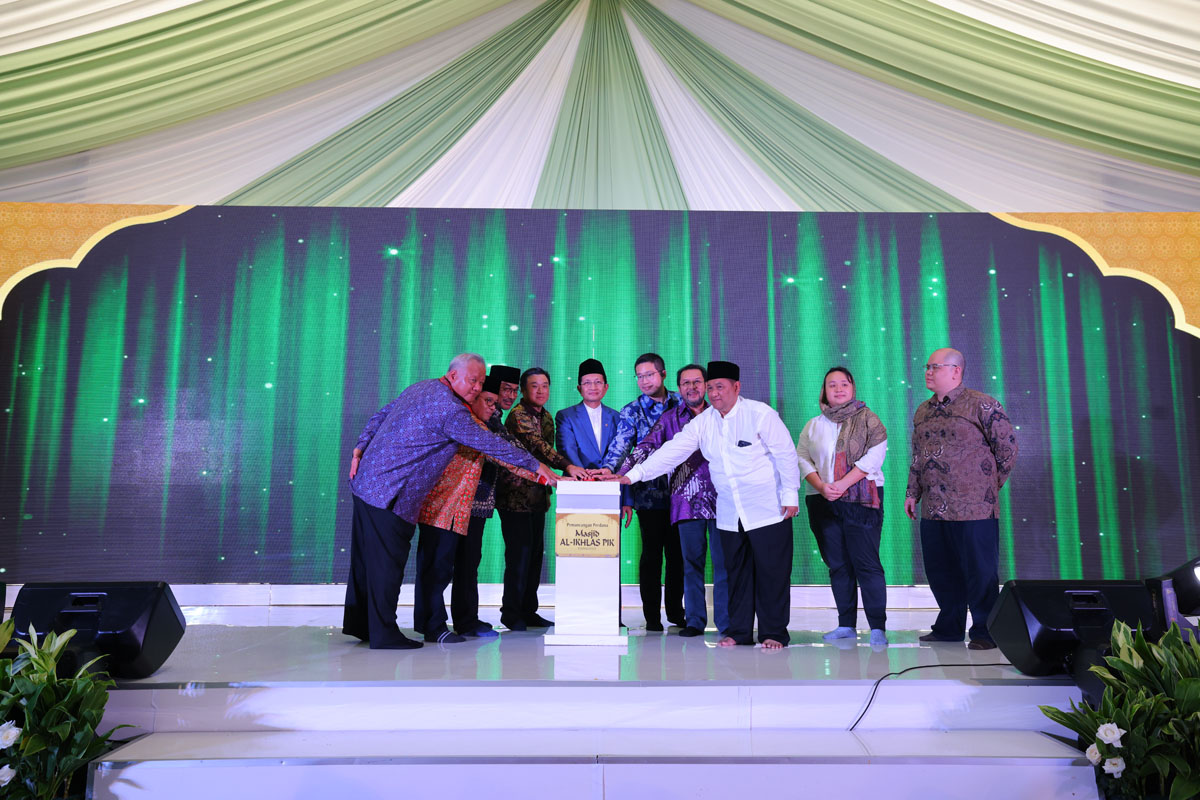 PEMANCANGAN PERDANA MASJID AL-IKHLAS PIK