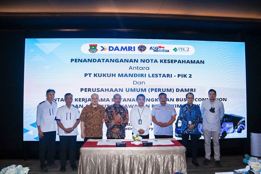Permudah Akses Ke PIK 2, PT Kukuh Mandiri Lestari Bekerjasama Dengan Perum Damri