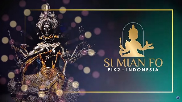 Segera Hadir di PIK 2! Patung Buddha 4 Wajah atau Si Mian Fo dari Thailand