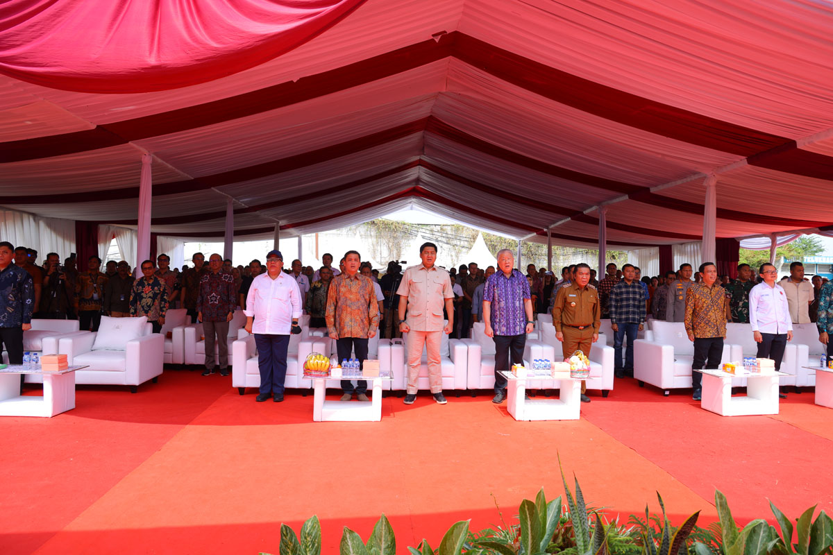 Groundbreaking 3 Juta Rumah Untuk Rakyat, Gerakan Nasional Gotong Royong Membangun Rumah Untuk Rakyat
