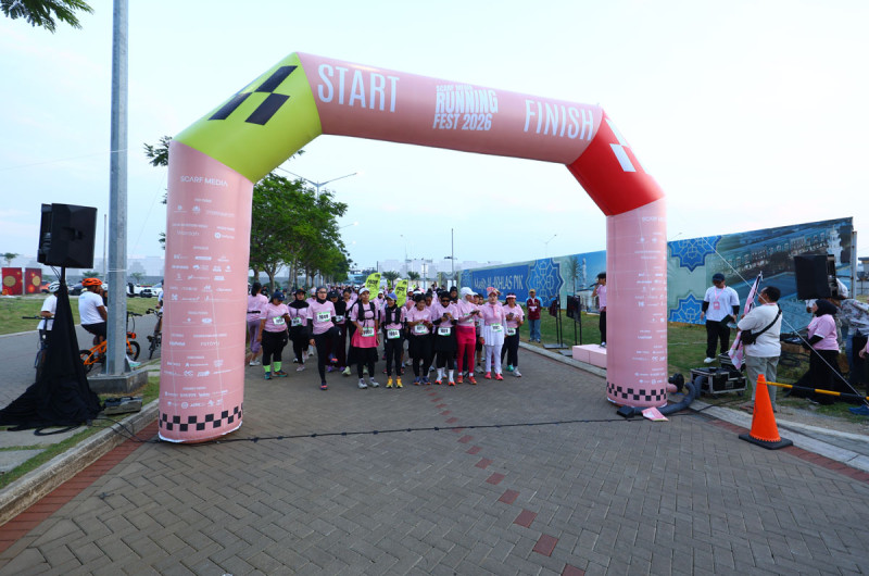 SCARF MEDIA RUNNING FEST 2026 BERLARI SAMBIL MENIKMATI KEINDAHAN KOTA TEPI PANTAI, PANTAI INDAH KAPUK