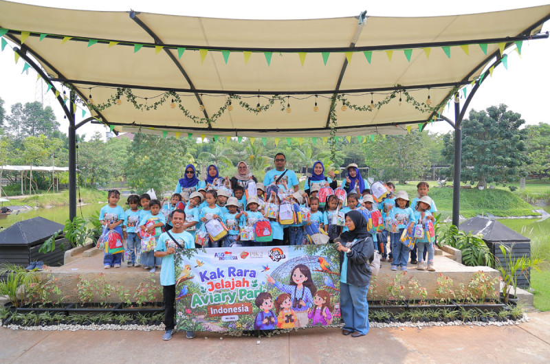 CSR PIK2 AJAK ANAK-ANAK PAUD BELAJAR SERU LEWAT “KAK RARA GOES TO AVIARY”