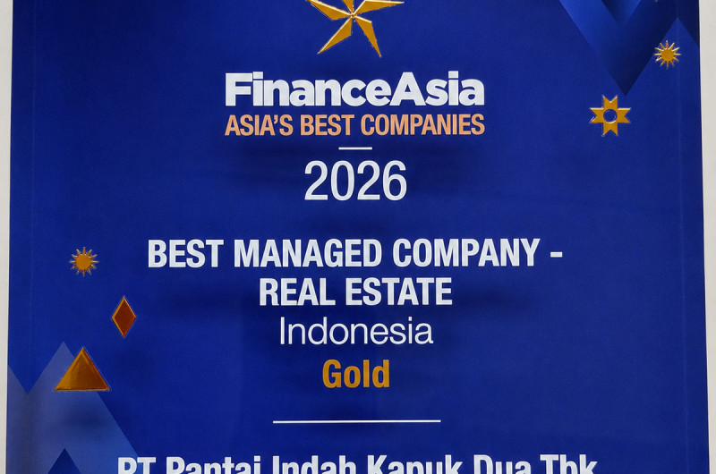 PANI RAIH PENGAKUAN INTERNASIONAL SEBAGAI BEST MANAGED REAL ESTATE COMPANY INDONESIA DARI FINANCEASIA AWARDS 2026